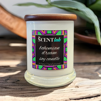 Bohemian Dream - Opaque White Candle - 50 Hour