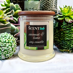 Coconut and Lime - Clear Candle - 50 Hour