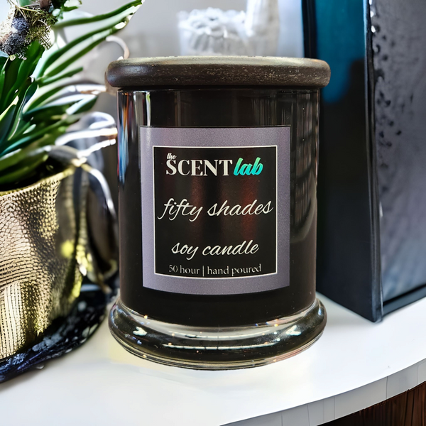 Fifty Shades - Opaque Black Candle - 50 Hour