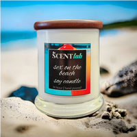 Sex on the Beach - Opaque White Candle - 50 Hour