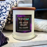 The Dark Knight - Opaque White Candle - 50 Hour