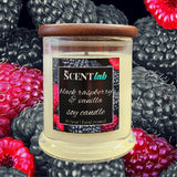 Black Raspberry and Vanilla - Clear Candle - 50 Hour