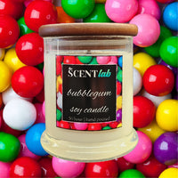 Bubblegum - Clear Candle - 50 Hour