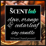 Clove, Orange & Cedarleaf - 50 Hour Candle - Limited Edition