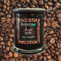 Fresh Coffee - Opaque Black Candle - 50 Hour