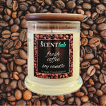 Fresh Coffee - Clear Candle - 50 Hour