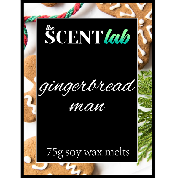 Gingerbread Man - 75g Soy Wax Melts