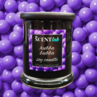 Hubba Bubba - Opaque Black Candle - 50 Hour