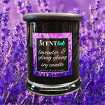 Lavender and Ylang Ylang - Opaque Black Candle - 50 Hour