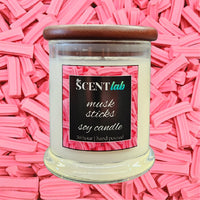 Musk Sticks - Clear Candle - 50 Hour