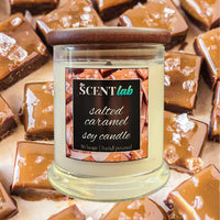 Salted Caramel - Clear Candle - 50 Hour