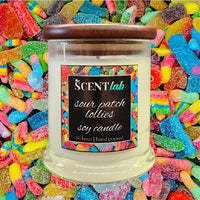 Sour Patch Lollies - Clear Candle - 50 Hour